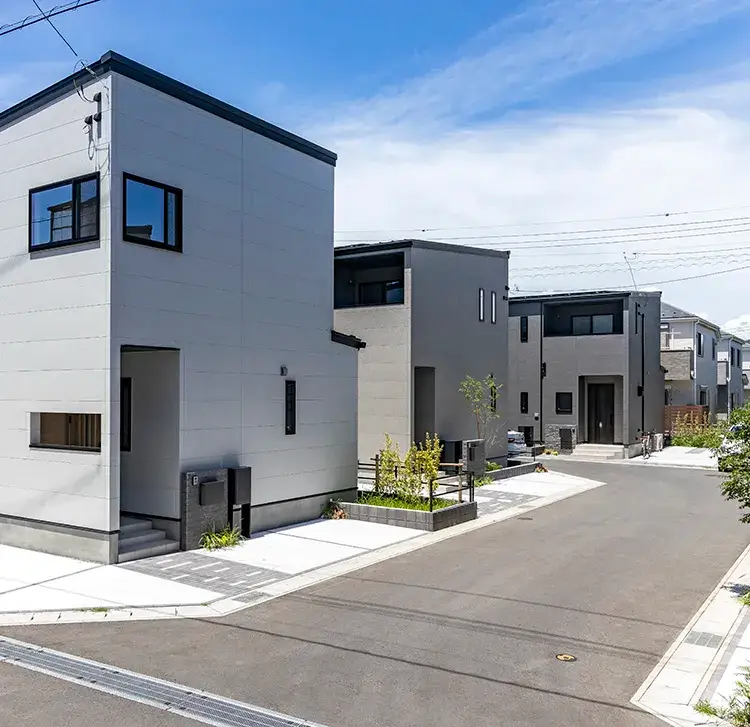 販売現地街並み
